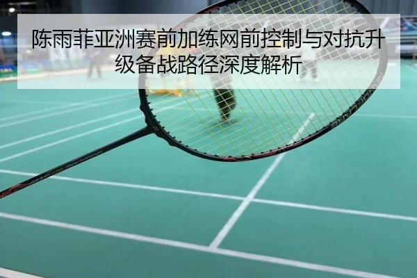 陈雨菲亚洲赛前加练网前控制与对抗升级备战路径深度解析